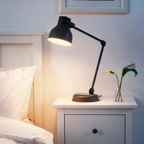 Нaстольная лампа Ikea Hektar Черный photo 7 Нaстольная лампа Ikea Hektar Черный photo 7