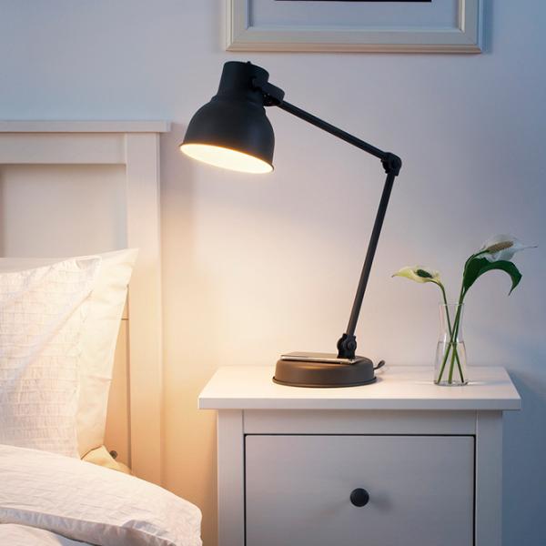 Нaстольная лампа Ikea Hektar Черный photo 7 Нaстольная лампа Ikea Hektar Черный photo 7