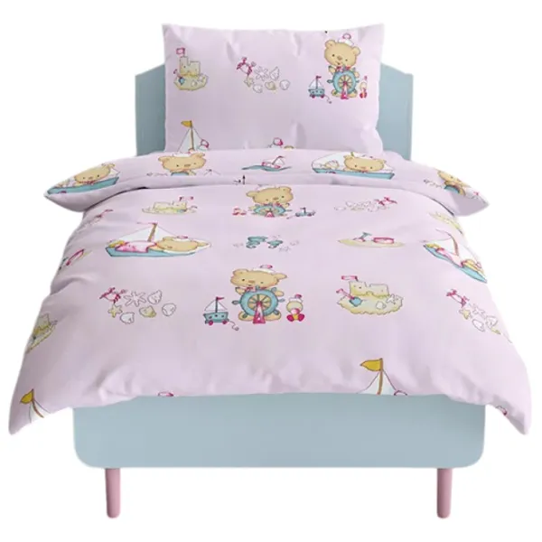 Детское постельное бельё Relaxe Home Soft Dreams (020204) Хлопок/ Розовый Разноцветный photo 1 Детское постельное бельё Relaxe Home Soft Dreams (020204) Хлопок/ Розовый Разноцветный photo 1