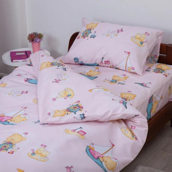 Детское постельное бельё Relaxe Home Soft Dreams (020204) Хлопок/ Розовый Разноцветный photo 2 Детское постельное бельё Relaxe Home Soft Dreams (020204) Хлопок/ Розовый Разноцветный photo 2