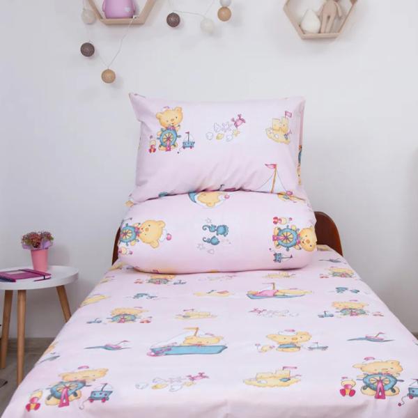Детское постельное бельё Relaxe Home Soft Dreams (020204) Хлопок/ Розовый Разноцветный photo 3 Детское постельное бельё Relaxe Home Soft Dreams (020204) Хлопок/ Розовый Разноцветный photo 3