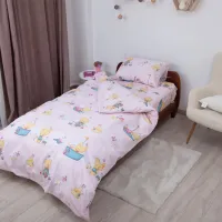 Детское постельное бельё Relaxe Home Soft Dreams (020204) Хлопок/ Розовый Разноцветный photo 4