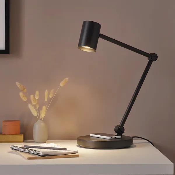 Настольная лампа Ikea Nymane  Antracite photo 2