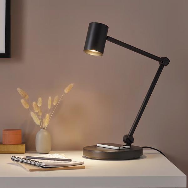 Настольная лампа Ikea Nymane  Antracite photo 2