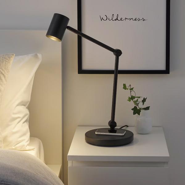 Настольная лампа Ikea Nymane  Antracite photo 3