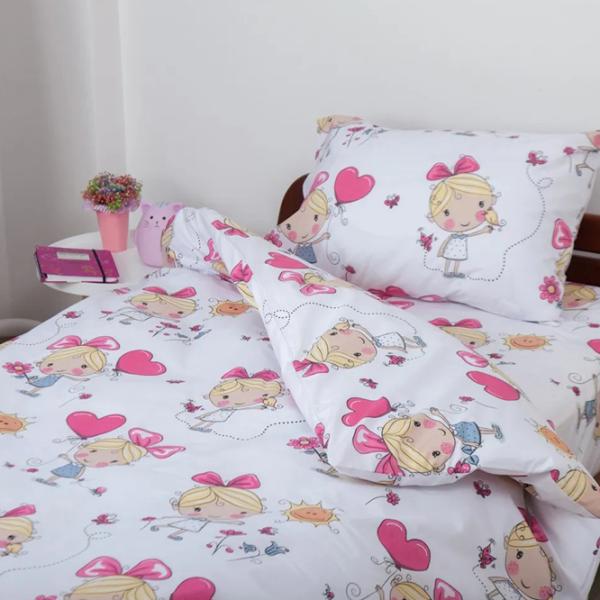 Lenjerie de pat pentru copii Relaxe Home Soft Dreams (020205) Bumbac/ White Multicolor photo 4 Lenjerie de pat pentru copii Relaxe Home Soft Dreams (020205) Bumbac/ White Multicolor photo 4