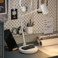 Lampă de masă Ikea Nymane White photo 5