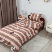 Детское постельное бельё Relaxe Home Soft Dreams (020202) Хлопок/ Коричневый Разноцветный photo 2