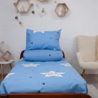 Детское постельное бельё Relaxe Home Soft Dreams (020207) Хлопок/ Синий Разноцветный photo 5