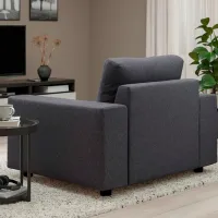 Fotoliu Ikea Vimle Black Gray photo 6