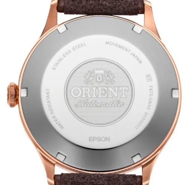 Ceas de mână pentru bărbați Orient RA-AC0P04Y30B Mecanic / 42 mm photo 4