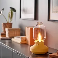 Lampă de masă Ikea Tarnaby Yellow photo 5