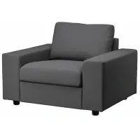 Fotoliu Ikea Vimle Black Gray
