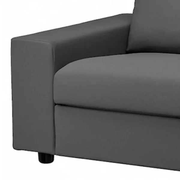 Fotoliu Ikea Vimle Black Gray photo 3 Fotoliu Ikea Vimle Black Gray photo 3