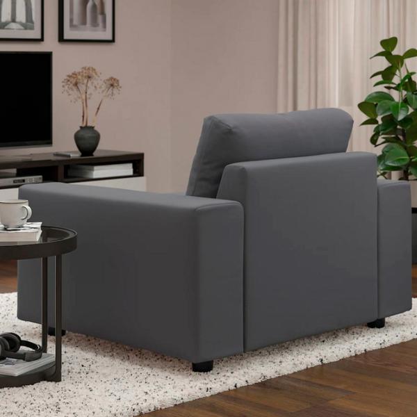 Fotoliu Ikea Vimle Black Gray photo 4 Fotoliu Ikea Vimle Black Gray photo 4