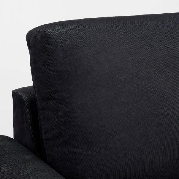Кресло Ikea Vimle Черный Тёмно синий photo 4 Кресло Ikea Vimle Черный Тёмно синий photo 4