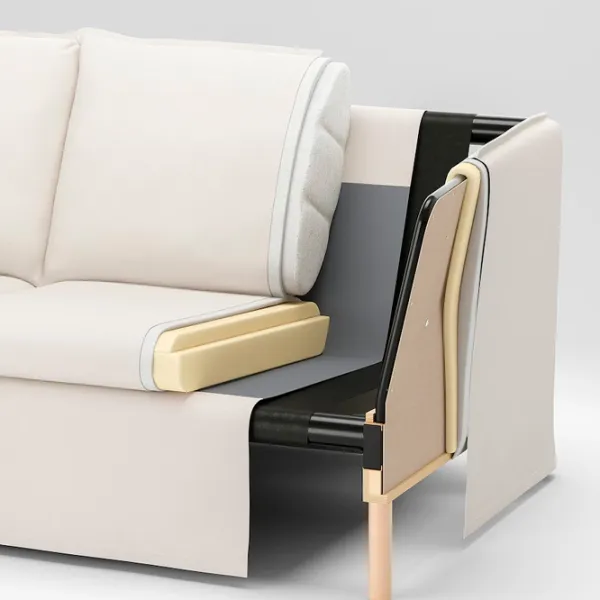 Кресло Ikea Backsalen Beige Серый photo 6 Кресло Ikea Backsalen Beige Серый photo 6