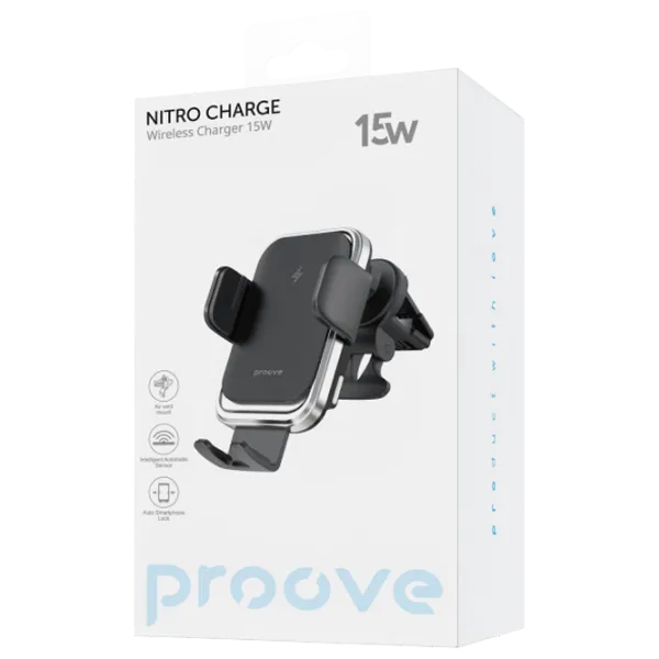 Держатель телефона Proove Nitro Черный photo 2 Держатель телефона Proove Nitro Черный photo 2