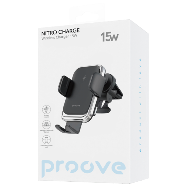 Держатель телефона Proove Nitro Черный photo 2 Держатель телефона Proove Nitro Черный photo 2
