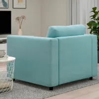 Кресло Ikea Vimle Черный Синий photo 5