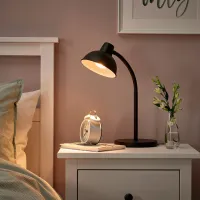 Lampă de masă Ikea Skurup Black photo 2
