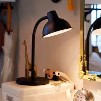 Lampă de masă Ikea Skurup Black photo 4
