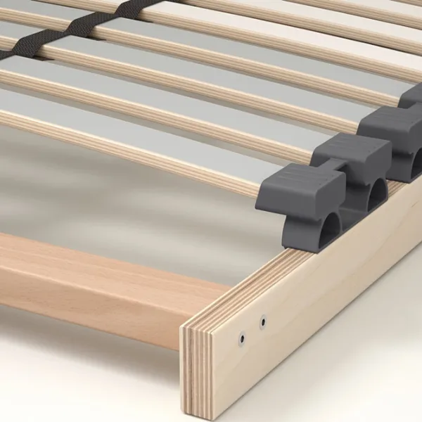 Кровать Ikea Stjarno/Lonset 160 x 200 см / Металл / Черный photo 3