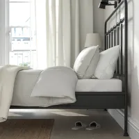 Кровать Ikea Stjarno/Lonset 160 x 200 см / Металл / Черный photo 4