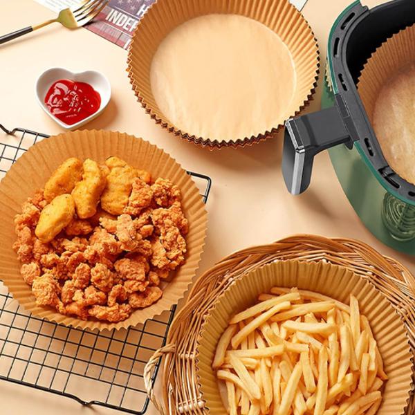 Форма для запекания ActivoTex Air Fryer Paper Hârtie  photo 2
