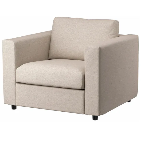 Fotoliu Ikea Vimle Black Beige photo 1 Fotoliu Ikea Vimle Black Beige photo 1
