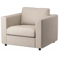 Fotoliu Ikea Vimle Black Beige
