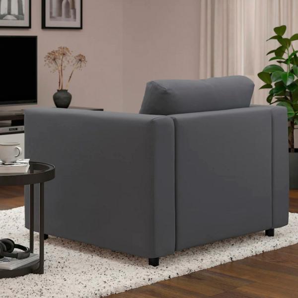Кресло Ikea Vimle Черный Серый photo 3 Кресло Ikea Vimle Черный Серый photo 3
