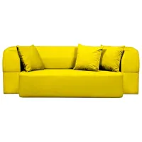 Canapea Edka Meteor (01237275) Stofă / Yellow