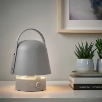 Lampă de masă Ikea Vappeby Gray photo 7