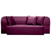 Canapea Edka Meteor (01237256) Stofă / Dark Purple