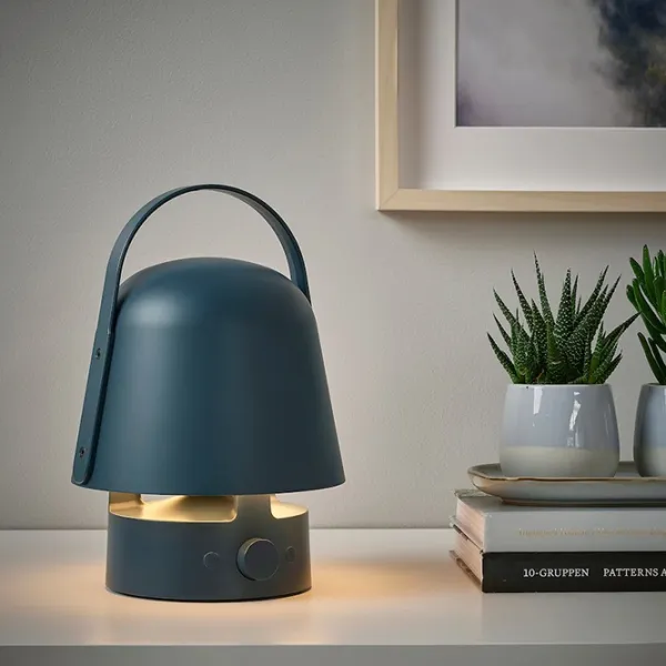 Настольная лампа Ikea Vappeby  Синий photo 7 Настольная лампа Ikea Vappeby  Синий photo 7