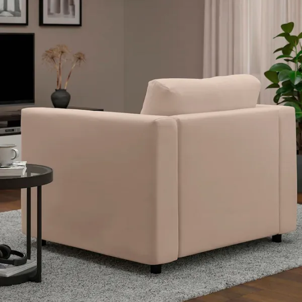Кресло Ikea Vimle Черный Бежевый photo 4 Кресло Ikea Vimle Черный Бежевый photo 4