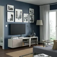 Тумба под телевизор Ikea Besta 38 x 180 x 42см / ДСП photo 2