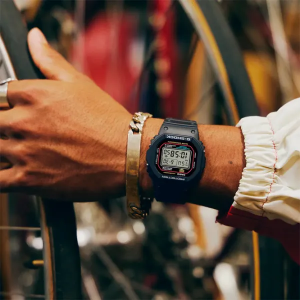 Наручные часы для мужчин Casio DW-5600RL-1ER Кварцевый / 43 мм photo 6