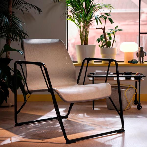 Fotoliu Ikea Brannboll  Black Gray photo 4 Fotoliu Ikea Brannboll  Black Gray photo 4