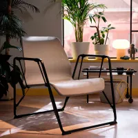 Кресло Ikea Brannboll Черный Серый photo 4
