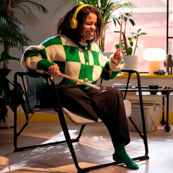 Fotoliu Ikea Brannboll  Black Gray photo 5 Fotoliu Ikea Brannboll  Black Gray photo 5