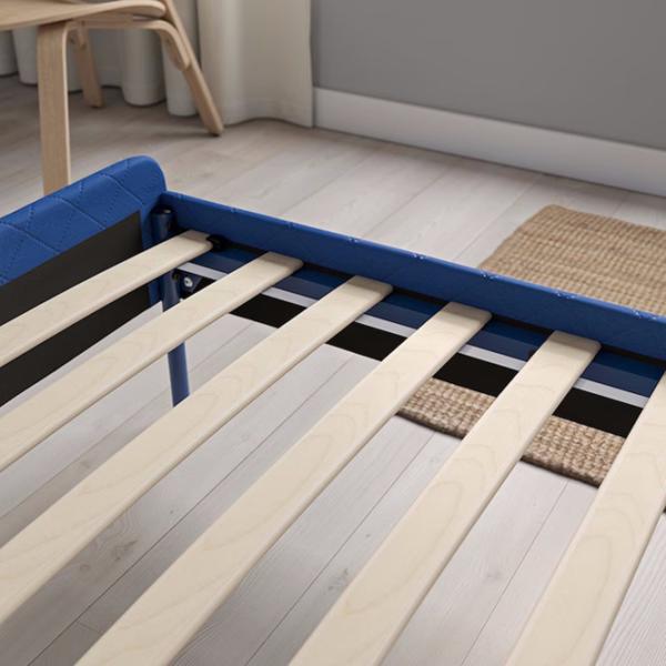 Кровать Ikea Slattum/Knisa 140 x 200 см / ЛДСП / Синий photo 5