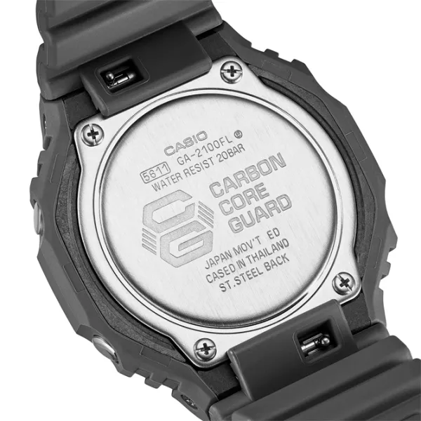 Ceas de mână pentru bărbați Casio GA-2100FL-8AER Cuarț / 48.5 mm photo 6