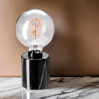 Lampă de masă Ikea Markfrost/Molnart Black photo 4
