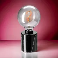 Lampă de masă Ikea Markfrost/Molnart Black photo 5