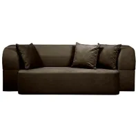 Canapea Edka Meteor (01237240) Stofă / Dark Brown