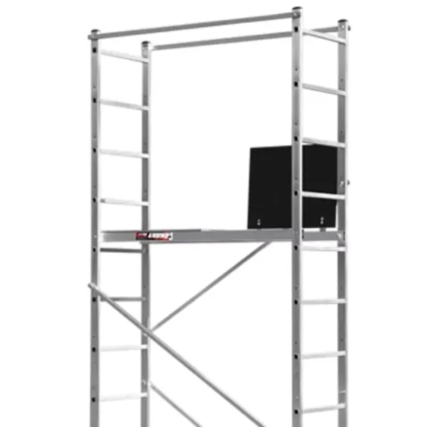Scară mobilă cu platformă Stark RA 05 2x14 150 kg photo 2 Scară mobilă cu platformă Stark RA 05 2x14 150 kg photo 2