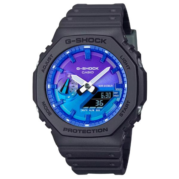 Ceas de mână pentru bărbați Casio GA-2100FL-1AER Cuarț / 45 mm photo 1