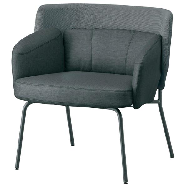 Fotoliu Ikea Bingsta/Vissle/Kabusa Black Gray photo 1 Fotoliu Ikea Bingsta/Vissle/Kabusa Black Gray photo 1